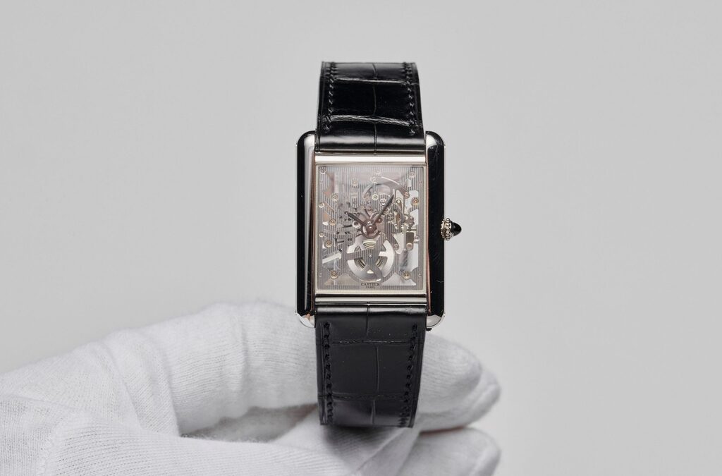 Sell Cartier Tank Must Skeleton in Dubai