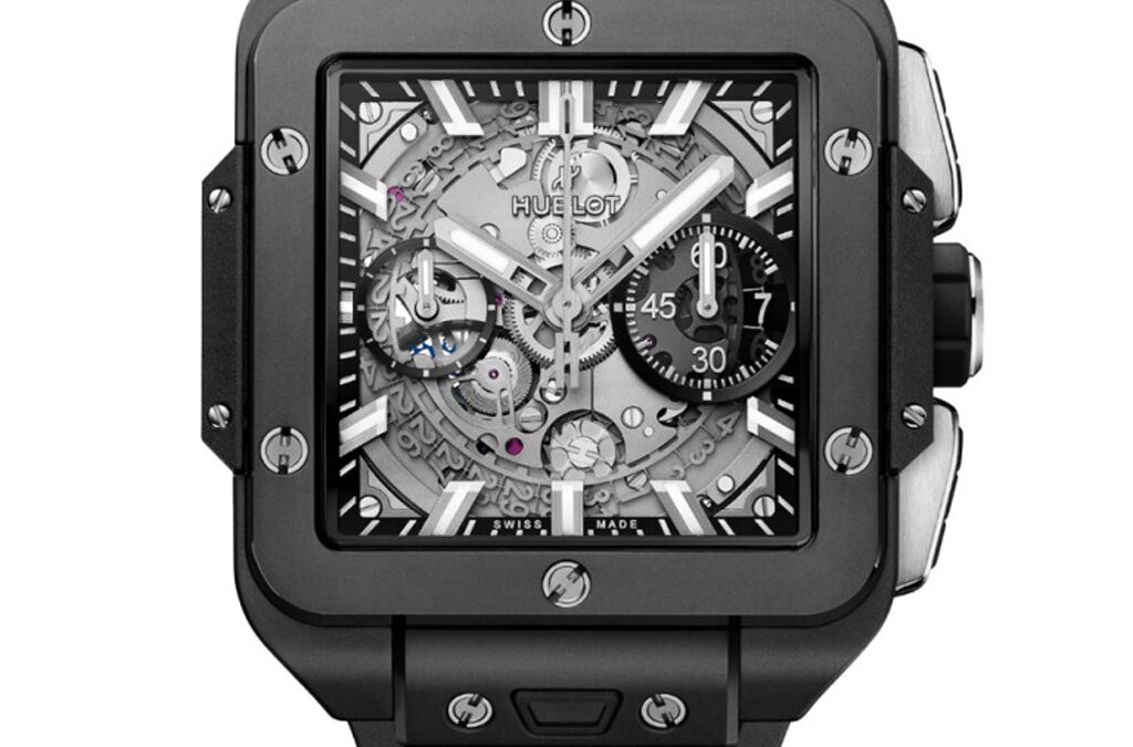 Sell Hublot Square Bang Unico Black Ceramic 821.CI.0170.RX in Dubai